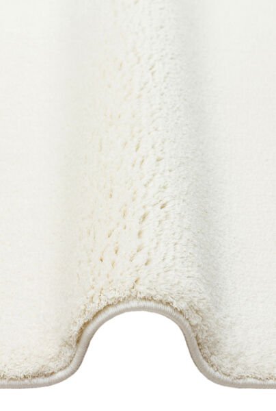 Eko Halı Zen Amorf 05 White Özel Kesim Asimetrik Yumuşak Dokulu Hav Vermeyen Sıkı Dokuma Makine Halısı