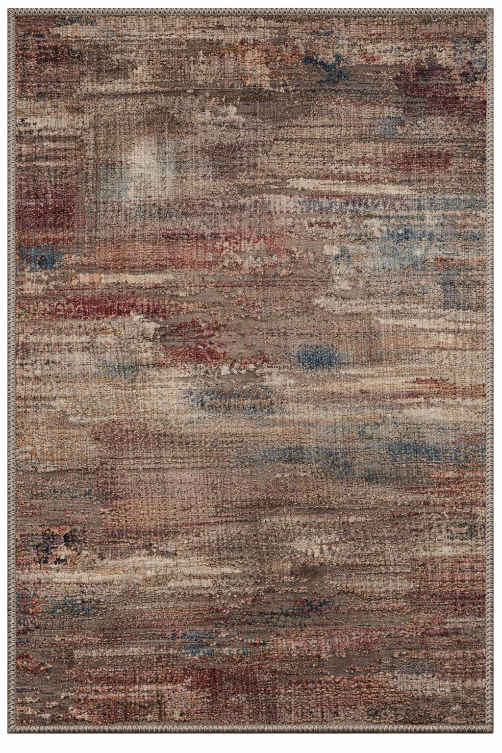 Drom Pamuk Dokuma Taban Kaymaz Şönil Makinede Yıkanabilir Modern Vintage Salon Yatak Odası Mutfak Koridor Yolluk Halı