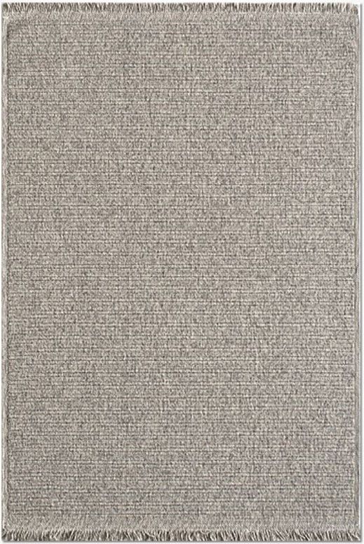 Crea Halı Belen BR006 Gri Hasır Dokuma Hav Toz Vermez Modern Halı Hasır Yolluk My Crea Home