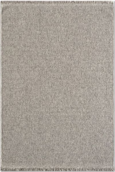 Crea Halı Belen BR006 Gri Hasır Dokuma Hav Toz Vermez Modern Halı Hasır Yolluk My Crea Home