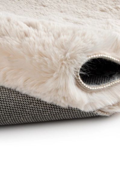 Luka Tavşan Post Pudra Yumuşak Tüylü Kaymaz Tabanlı Ekstra Yumuşak Dokulu Halı