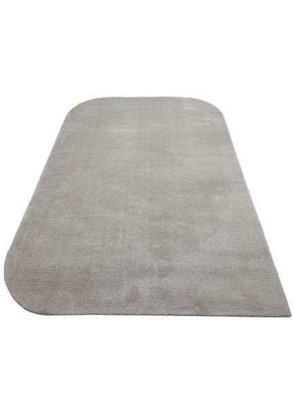 Eko Halı Zen Amorf 05 Grey Özel Kesim Asimetrik Yumuşak Dokulu Hav Vermeyen Sıkı Dokuma Makine Halısı