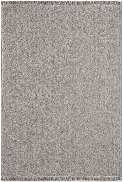 Crea Halı Belen BR005 Gri Hasır Dokuma Hav Toz Vermez Modern Halı Hasır Yolluk My Crea Home