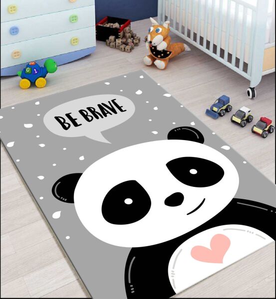 Cino 74 Yavru Panda Çocuk Odası Halı Bebek Oyun Halısı