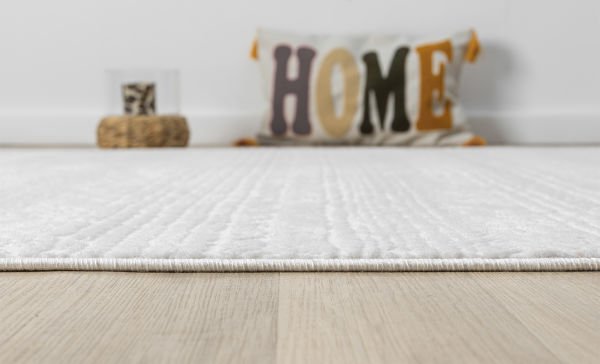 Seyran Vista 5115 Krem Salon Halısı Yolluk Yumuşak Tuşeli Modern Dokuma Makine Halısı