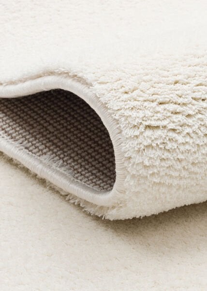 Eko Halı Zen Amorf 03 White Özel Kesim Asimetrik Yumuşak Dokulu Hav Vermeyen Sıkı Dokuma Makine Halısı