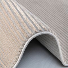 Crea Halı Sedef Koleksiyonu 703 Modern Makine Halısı Bej My Crea Home 100x400