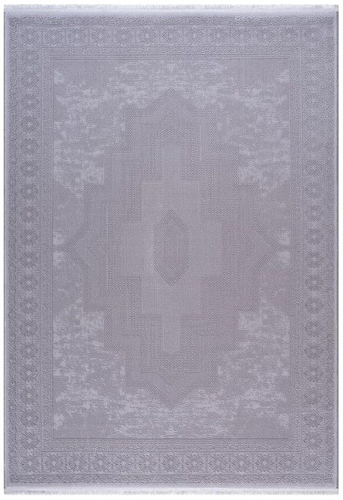 Merinos Premium Koleksiyonu 69805 095 Gri Modern Dokuma Salon Mutfak Halısı Yolluk