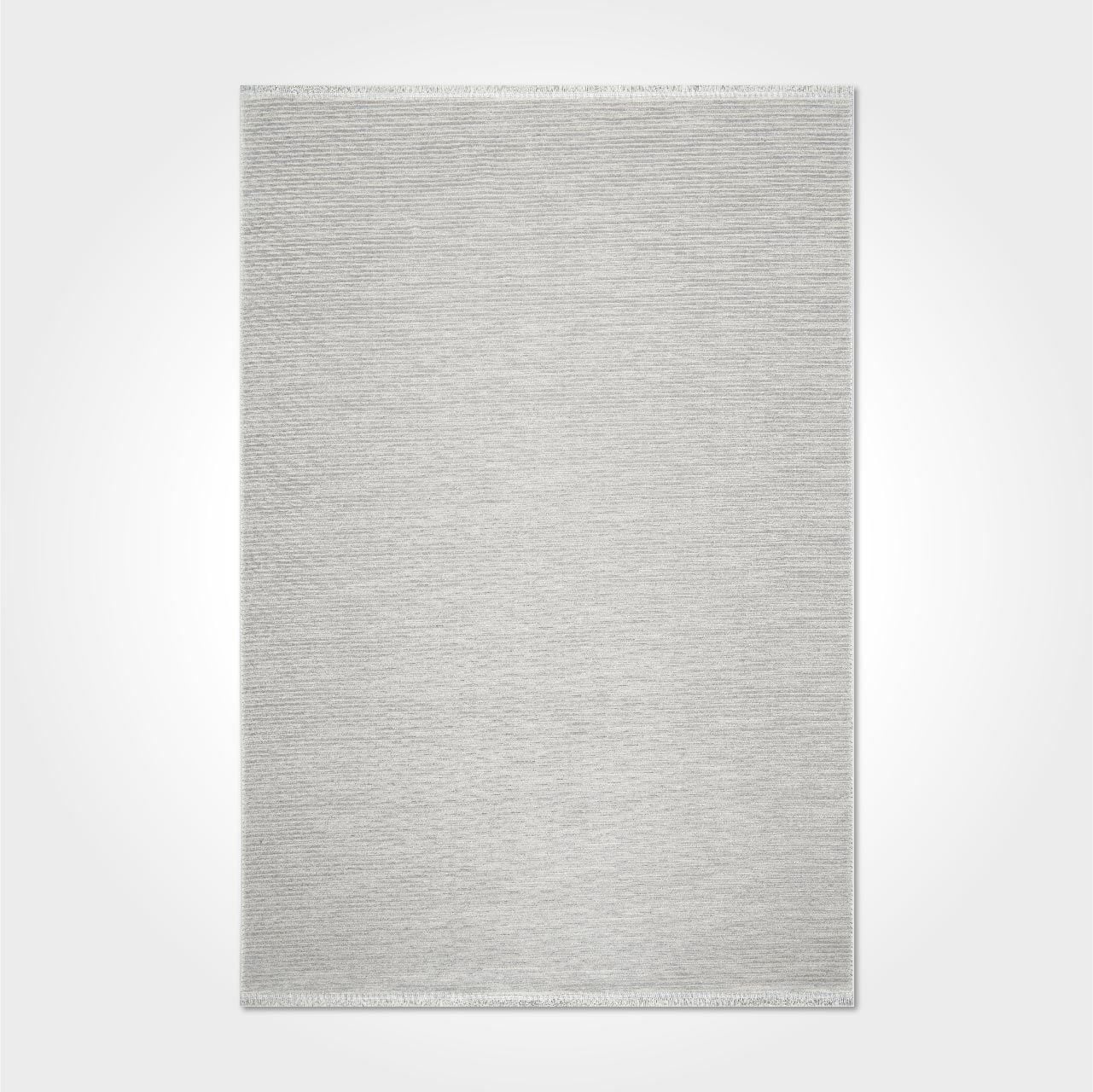 Crea Halı Sedef Koleksiyonu 704 Modern Makine Halısı Gri My Crea Home 100x400