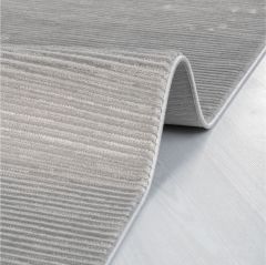 Crea Halı Sedef Koleksiyonu 704 Modern Makine Halısı Gri My Crea Home 200x290