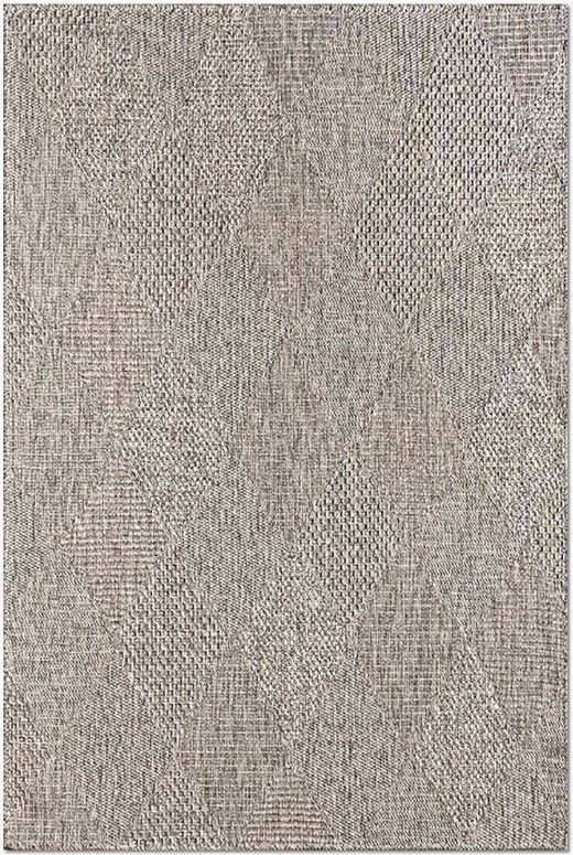 Crea Halı Defne DH004 Gri Hasır Dokulu Hav Toz Vermez Modern Halı Yolluk My Crea Home