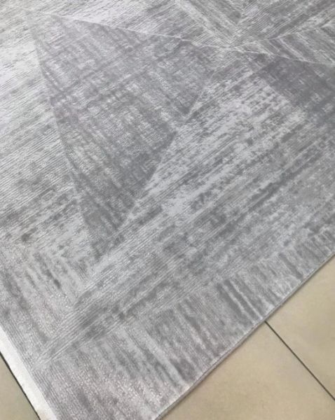 Merinos Premium Koleksiyonu 69804 095 Gri Modern Dokuma Salon Mutfak Halısı Yolluk