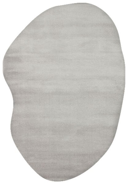 Eko Halı Zen Amorf 02 Grey Özel Kesim Asimetrik Yumuşak Dokulu Hav Vermeyen Sıkı Dokuma Makine Halısı