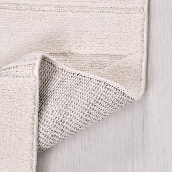 Crea Halı İnka IZ01K Modern Dokuma Beyaz Yumuşak Hav Toz Vermez Salon Halısı My Crea Home