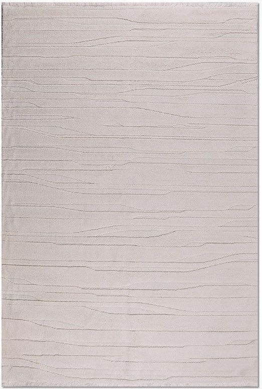 Crea Halı İnka IZ01K Modern Dokuma Beyaz Yumuşak Hav Toz Vermez Salon Halısı My Crea Home