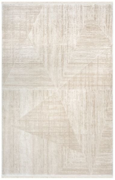 Merinos Premium Koleksiyonu 69804 071 Krem Bej Modern Dokuma Salon Mutfak Halısı Yolluk