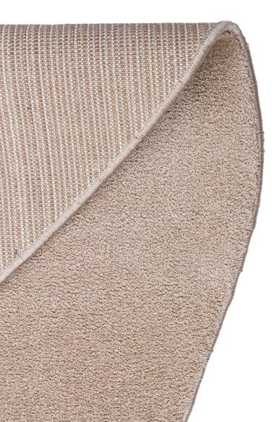 Eko Halı Zen Amorf 02 Beige Özel Kesim Asimetrik Yumuşak Dokulu Hav Vermeyen Sıkı Dokuma Makine Halısı