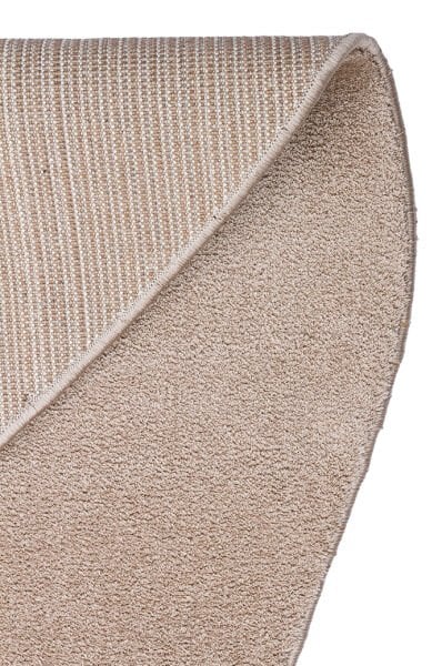 Eko Halı Zen Amorf 02 Beige Özel Kesim Asimetrik Yumuşak Dokulu Hav Vermeyen Sıkı Dokuma Makine Halısı