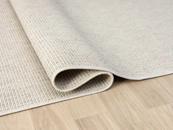 Seyran Halı Bombay 662 Krem Hasır Dokulu Modern Dokuma Taban Hav Toz Vermez Halı