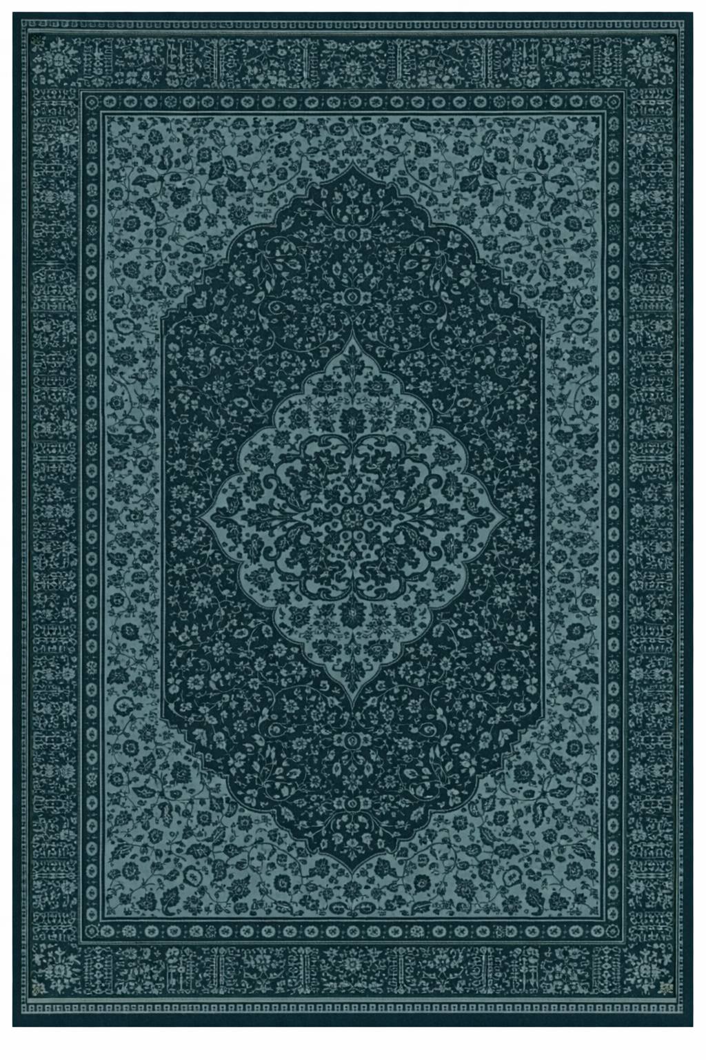 Drom Pamuk Dokuma Taban Kaymaz Şönil Makinede Yıkanabilir Klasik Desen Salon Yatak Odası Mutfak Koridor Yolluk Halı