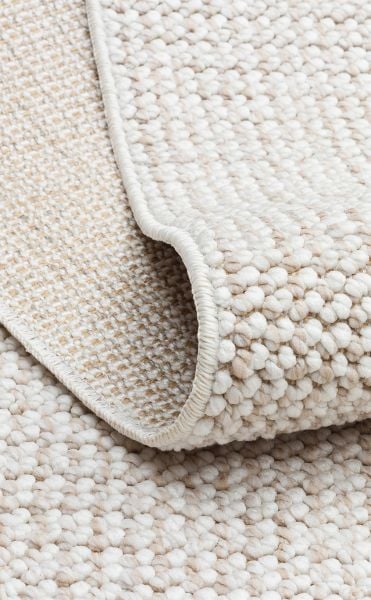 Eko Halı Motto 10 Plain Bej Yumuşak Tuşeli Örgü Dokuma Modern Bukle Makine Halısı