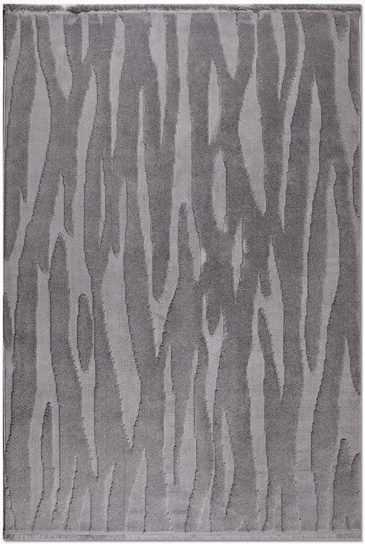 Crea Halı İnka IZ03K Modern Dokuma Gri  Yumuşak Hav Toz Vermez Salon Halısı My Crea Home