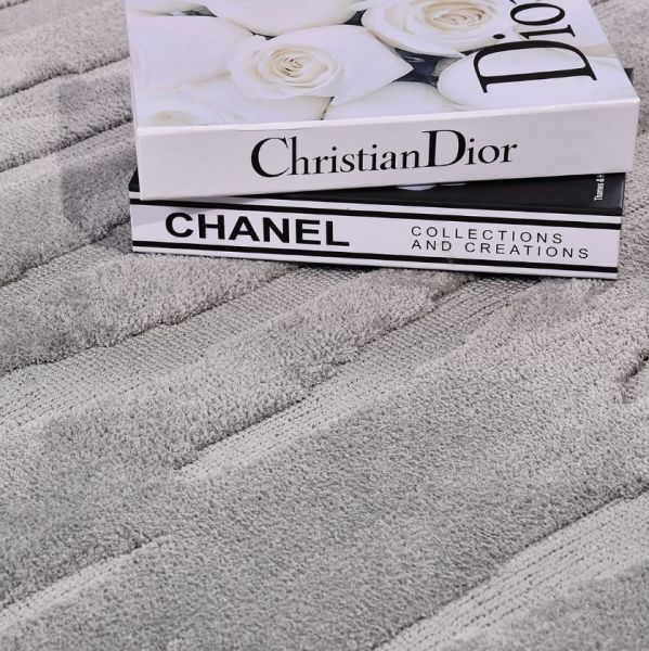 Crea Halı İnka IZ03K Modern Dokuma Gri  Yumuşak Hav Toz Vermez Salon Halısı My Crea Home