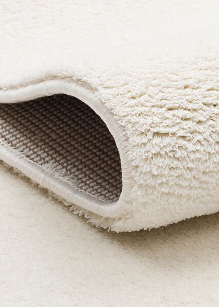 Eko Halı Zen Amorf 01 White Özel Kesim Asimetrik Yumuşak Dokulu Hav Vermeyen Sıkı Dokuma Makine Halısı