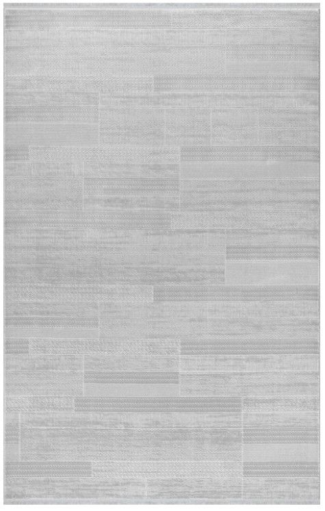 Merinos Premium Koleksiyonu 69800 095 Gri Modern Dokuma Salon Mutfak Halısı Yolluk