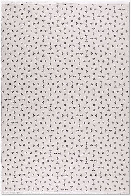 Crea Halı Havai HP01K Beyaz  Ekstra Yumuşak Tuşeli Hav Toz Vermez Salon Halısı My Crea Home