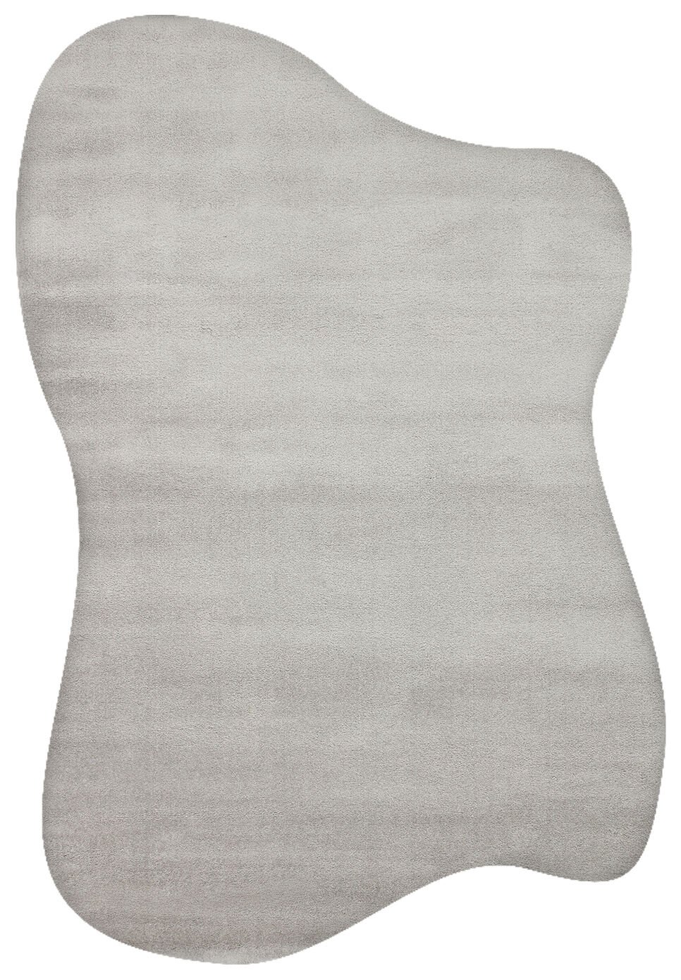 Eko Halı Zen Amorf 01 Grey Özel Kesim Asimetrik Yumuşak Dokulu Hav Vermeyen Sıkı Dokuma Makine Halısı