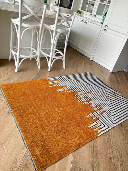 Base Vintage Kaymaz Taban Kilim Retro Eskitme Halı Yolluk B11