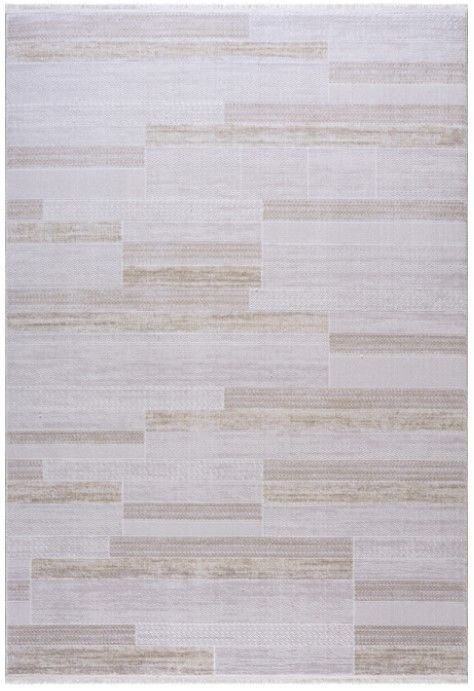 Merinos Premium Koleksiyonu 69800 070 Krem Modern Dokuma Salon Mutfak Halısı Yolluk