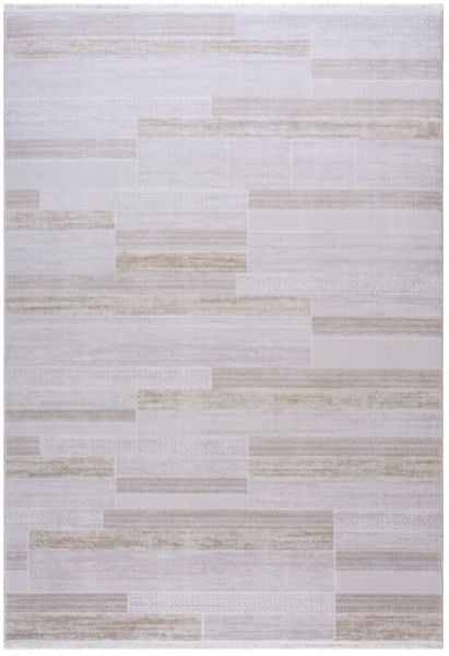 Merinos Premium Koleksiyonu 69800 070 Krem Modern Dokuma Salon Mutfak Halısı Yolluk