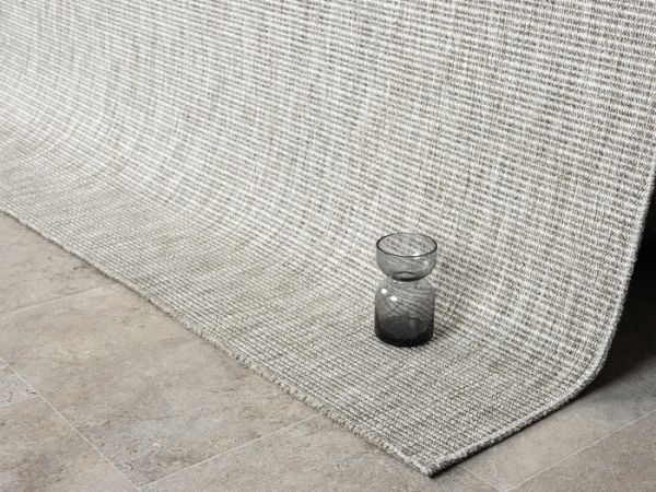 Seyran Halı Bombay 663 Gri Hasır Dokulu Modern Dokuma Taban Hav Toz Vermez Halı