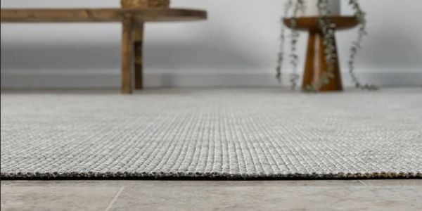 Seyran Halı Bombay 663 Gri Hasır Dokulu Modern Dokuma Taban Hav Toz Vermez Halı