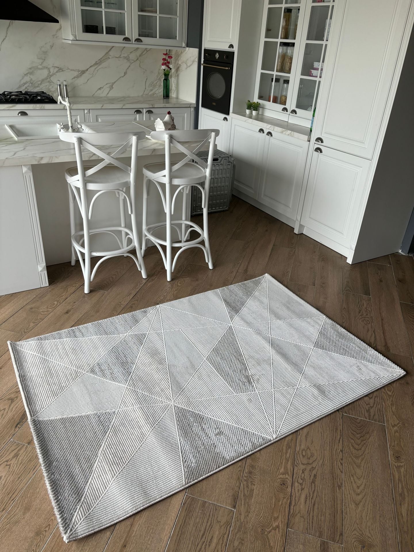 Padişah Halı Prime Koleksiyonu 69390 030 Gri Premium Seri Modern Salon Halısı