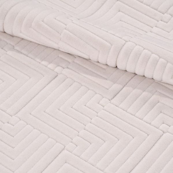 Crea Halı Havai HP02K Beyaz  Ekstra Yumuşak Tuşeli Hav Toz Vermez Salon Halısı My Crea Home