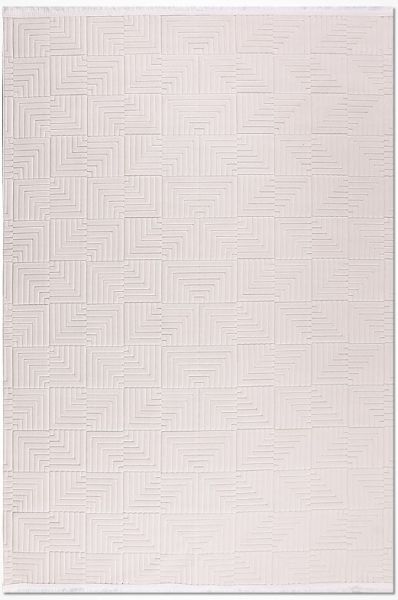 Crea Halı Havai HP02K Beyaz  Ekstra Yumuşak Tuşeli Hav Toz Vermez Salon Halısı My Crea Home