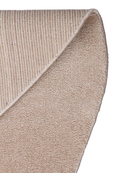 Eko Halı Zen Amorf 01 Beige Özel Kesim Asimetrik Yumuşak Dokulu Hav Vermeyen Sıkı Dokuma Makine Halısı