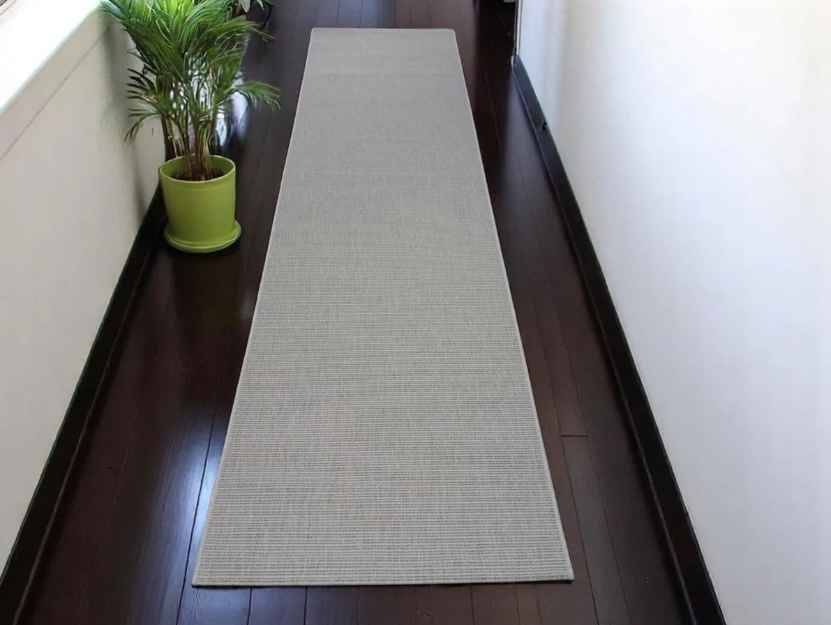 Seyran Halı Bombay 663 Krem Hasır Dokulu Modern Dokuma Taban Hav Toz Vermez Halı