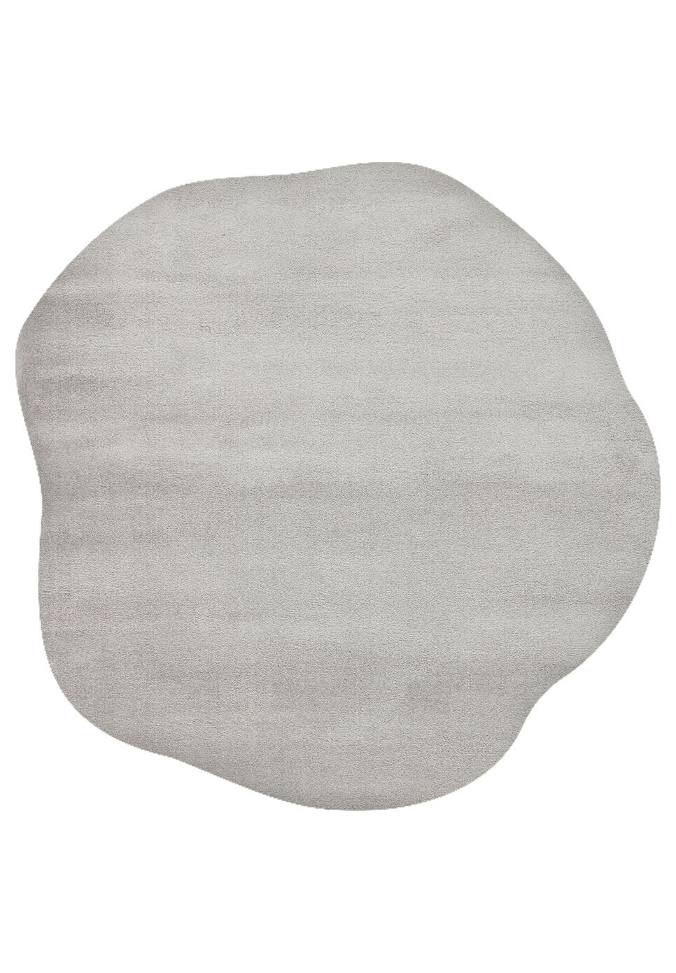 Eko Halı Zen Amorf 04 Grey Özel Kesim Asimetrik Yumuşak Dokulu Hav Vermeyen Sıkı Dokuma Makine Halısı