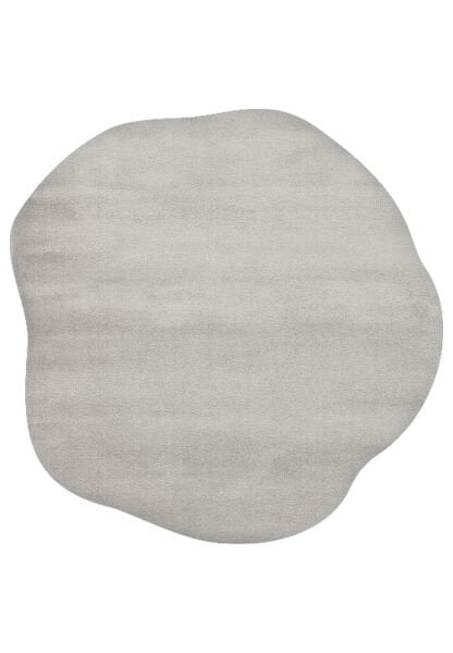 Eko Halı Zen Amorf 04 Grey Özel Kesim Asimetrik Yumuşak Dokulu Hav Vermeyen Sıkı Dokuma Makine Halısı