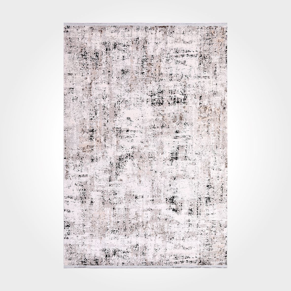 Crea Halı Stone Koleksiyonu 17110 Modern Makine Halısı Gri Bej My Crea Home 80x200