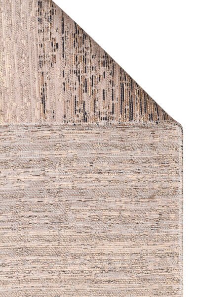 Eko Halı Kutnu KTN 01 Marine Beige Ombre Renk Geçişli Yıkanabilir Pamuk Dokuma Çift Taraflı Kilim
