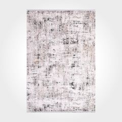 Crea Halı Stone Koleksiyonu 17110 Modern Makine Halısı Gri Bej My Crea Home 100x200