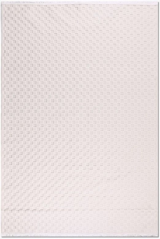 Crea Halı Havai HP04K Beyaz Ekstra Yumuşak Tuşeli Hav Toz Vermez Salon Halısı My Crea Home