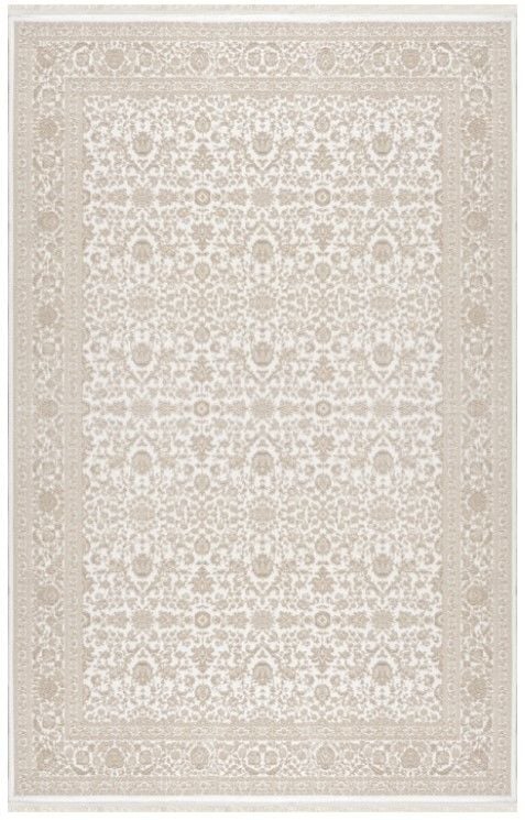 Merinos Premium Koleksiyonu 69799 070 Krem Modern Dokuma Salon Mutfak Halısı Yolluk