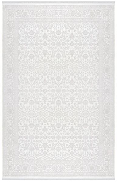Merinos Premium Koleksiyonu 69799 060 Beyaz Modern Dokuma Salon Mutfak Halısı Yolluk