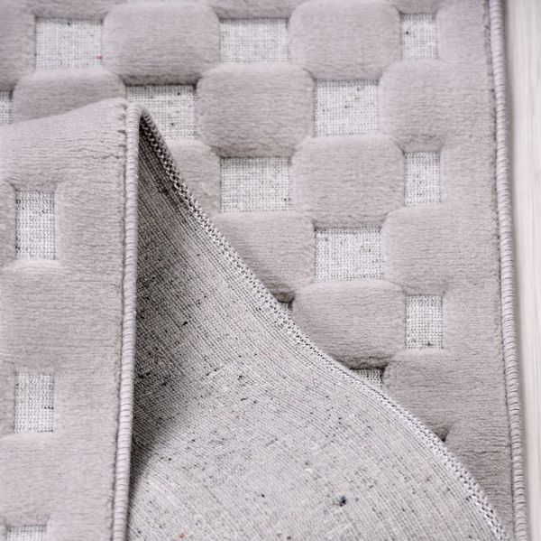 Crea Halı Havai HP05K Gri Ekstra Yumuşak Tuşeli Hav Toz Vermez Salon Halısı My Crea Home